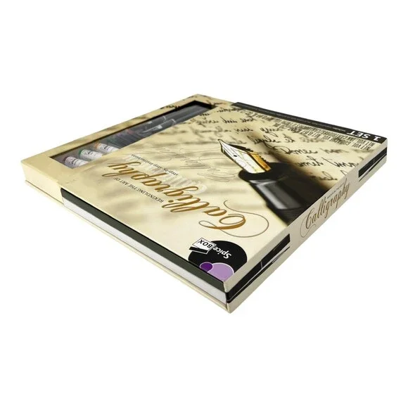 SpiceBox Masterclass Calligraphy Writing Set Instruction Guide Pens Ink NIB - Picture 3 of 11